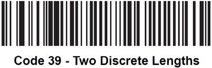 decode Code 39 bar codes containing between 4 and 12 characters, scan Code 39 Length Within Range and then