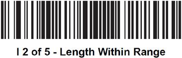 Select the length using the bar codes in Appendix A - Numeric Bar Codes. For example, to decode only I 2 of 5 bar codes with 14 characters, scan I 2 of 5 One Discrete Length, and then scan 1, 4.