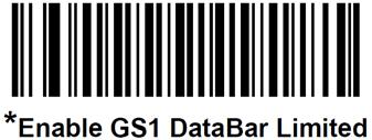 GS1 DataBar Options: The variants of GS1 DataBar are DataBar-14, DataBar Expanded, and DataBar Limited. The limited and expanded versions have stacked variants.