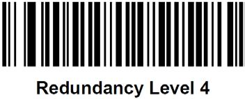 Symbology-Specific Security Features: Redundancy Level: The scanner offers four levels of decode redundancy. Select higher redundancy levels for decreasing levels of bar code quality.