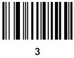 Appendix A: Numeric Bar Codes For parameters requiring specific numeric values, scan the