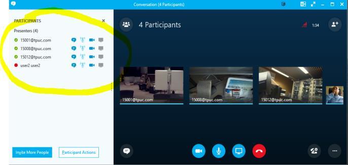 meeting via IVR -Drag and drop Video EPs into a Lync conference Rendezvous Good Better layouts; missing participant roster and
