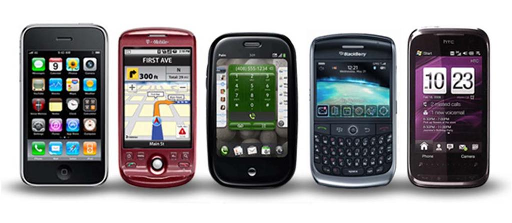 Possible Applications: Smart Phone An important development direction is the interaction with the user, and sensorbased