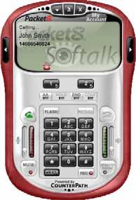 Chapter 3 - Placing a Call Placing a Call As mentioned in the previous section, Packet8 Softalk is ready to make or receive calls once you see the message Ready Your Packet8 Softalk Number in the