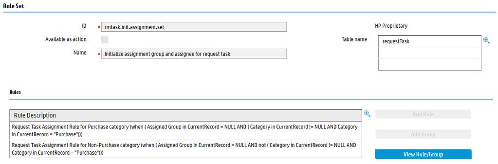 Best practices for configuring rule sets For the Purchase category, the system assigns to the group Stock Managers