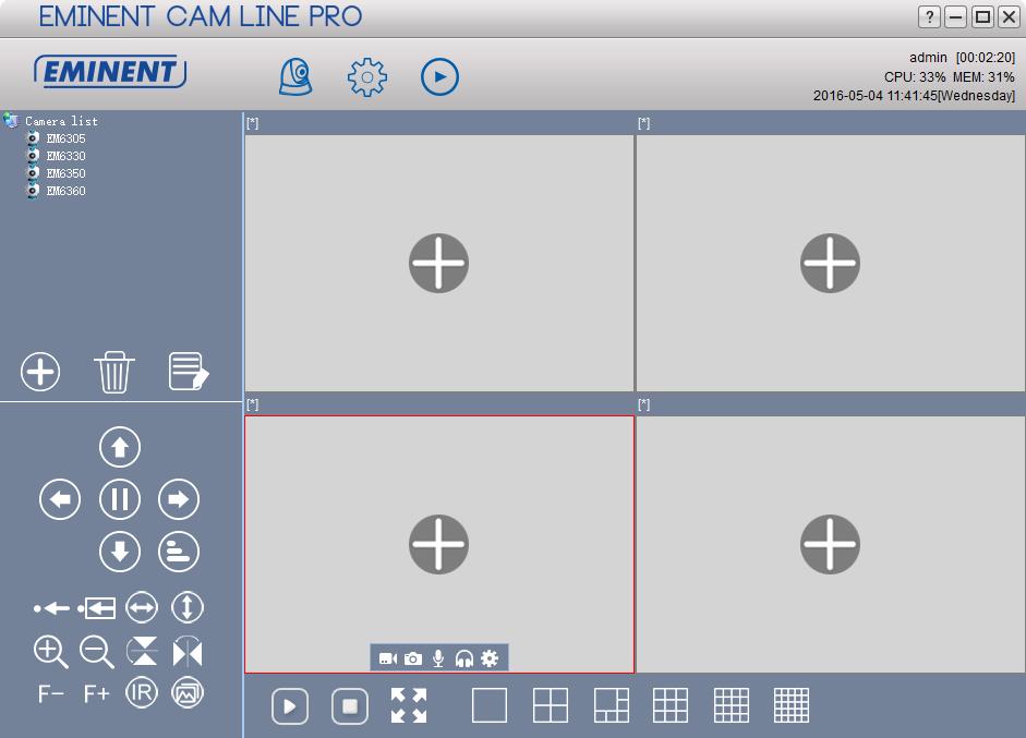 5.0 CamLine Pro PC software 26 ENGLISH 5.1 The overview of the CamLine Pro PC software 1 5 6 7 2 2 3 4 8 9 10 11 12 13 14 15 18 19 16 17 20 21 22 23 24 25 4 26 27 28 29 30 31 32 33 34 1.