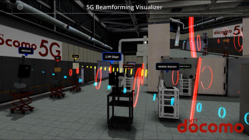 5G Beam Visualizer for