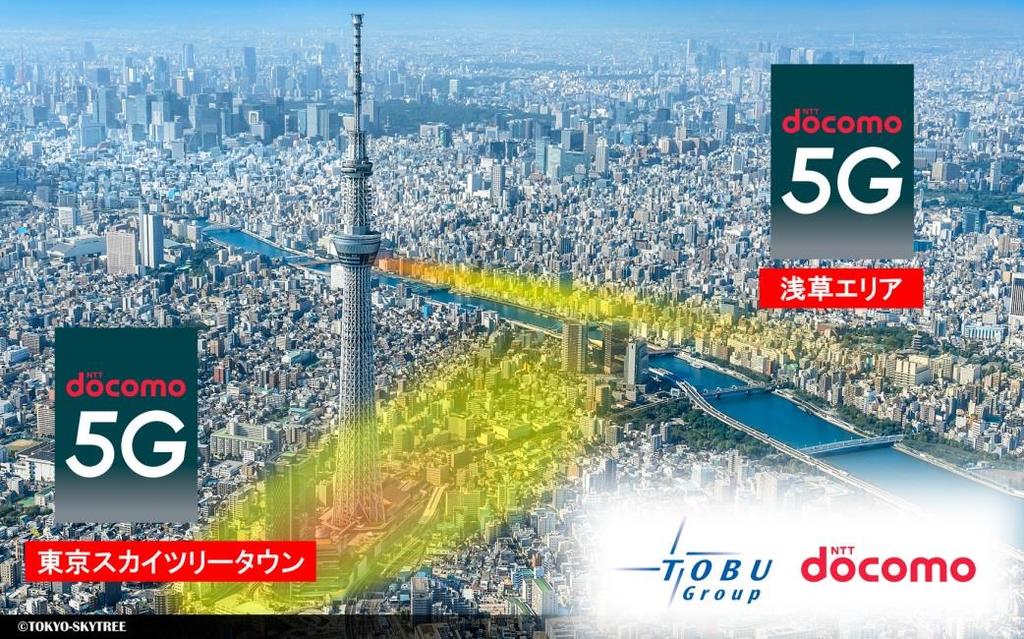 Tokyo SKYTREE TOWN Area Trial will be conducted in/around commercial facilities of Tokyo SKYTREE TOWN and nearby Asakusa, and in trains/buses in the area.