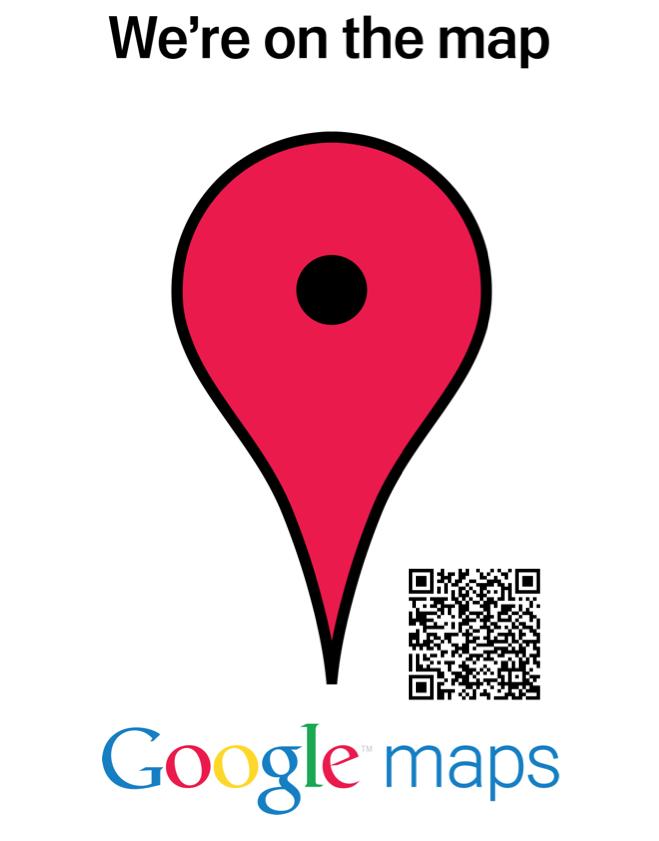 Places Poster You can create these posters from within Google Places