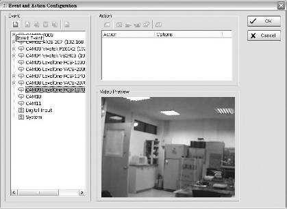 Step 5: Choose a camera and then select Configure or just double click on the schedule bar to modify the recording mode.