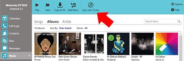 Transfer Music from itunes to Android There's always a worry when syncing data with itunes that you may lose music in the sync.