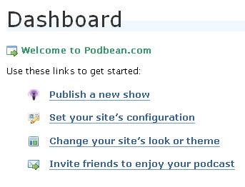 Podbean sends a confirmation email with your password so make sure you use a working email account! 2. Enter a member name.