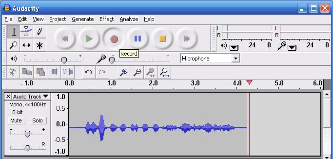 Recording and Editing Using Audacity This section describes the basic functions of Audacity. The best way to improve your recording/editing skills is simply to try things out.