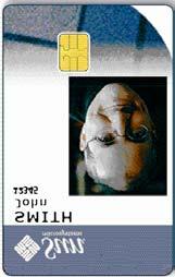 Issue card: Print name and picture; load chip with personal information 3.
