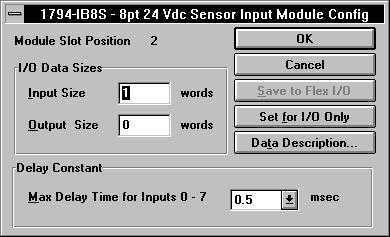 example is a 1794-IB8S sensor input
