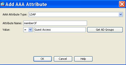 36.)Click OK, and then Apply.Contractors will be identified by DAP AAA Attributes only. As a result, Endpoint Attributes Type: (Policy) will not be configured in Step 4.