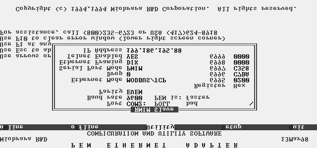The RNIM Slave Setup configures the parameters used by the Utility, RNIM Slave. The screen displays the settings of registers 6995, 6996, 6997, 6998, and 6999 as well as the communication progress.