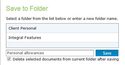 2. Select Save selected to folder 4 4.