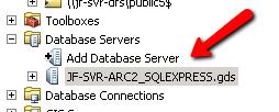 Using a SQL Express Database Figure 26: SQL Express To be able to edit online you must use a dynamic database server.