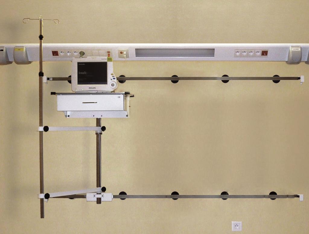 IWS-System and Medical Wall Rail