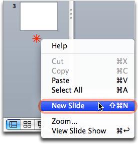 During the presentation, only the presenter sees the notes. Step 2: Add slides and text Add slides By default, the blank presentation contains only one slide.