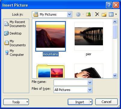 under Search for: Limit your search to only the file types you re looking for (i.e., Clip Art and