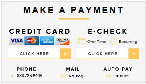 Payment Options. Choose either Credit Card or E- Check.