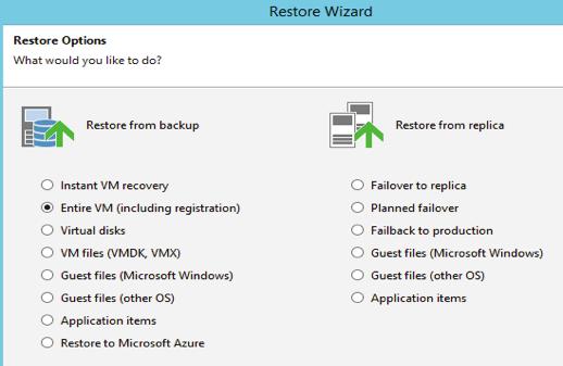 VEEAM VIRTUAL MACHINE RESTORE SETUP AND RESULTS The next step of the test process was to delete 50 VMs from our 250 VM pool within vcenter and restore those 50 desktops from Veeam Backup &