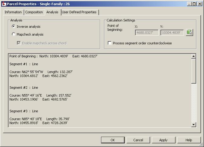 2.5 Parcel Reports Parcels Level 1 AutoCAD Civil 3D has several types of parcel reports.