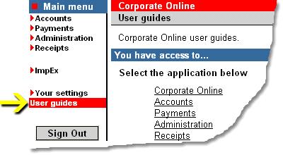 About this Guide About this Guide This guide describes how to use the Accounts functionality of Westpac Corporate Online.