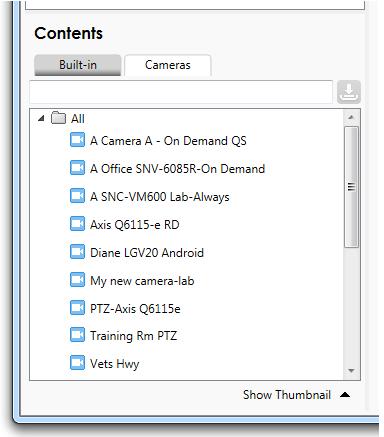 Ocularis Administrator User Manual Ocularis Administrator Figure 81 All Cameras for the selected View Group Camera Preview In many cases, you may