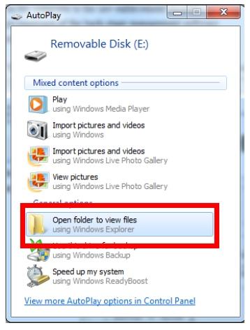 Step 12: Driver Installation for Windows 7 Select