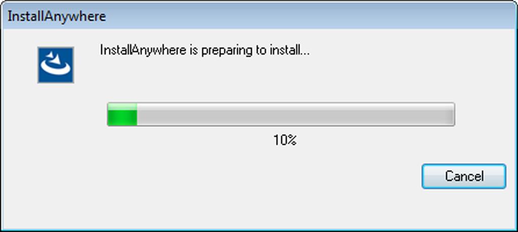 Detailed Instructions for Installing Agilent GeneSpring Figure 3 Install Anywhere dialog box - preparing to install The installation wizard starts. Click Next to move on to a next step.