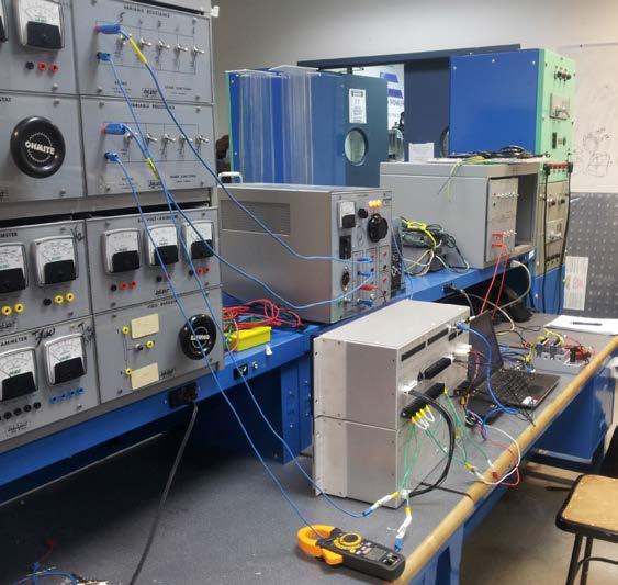 Testbed Lab Setup: Real-time operation R R V R I Power