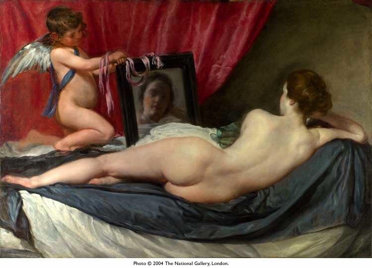 Diego Velázquez, Venus at her Mirror,