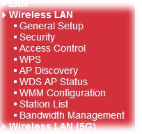3.6.3 WDS AP Status VigorAP 800 can display the status such as MAC address, physical mode, power save and bandwidth for the working AP connected with WDS. Click Refresh to get the newest information.