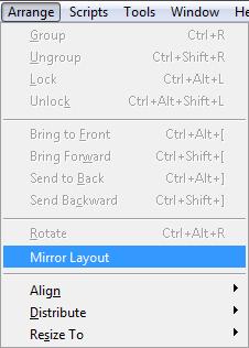 Mirror Layout FileMaker Pro and FileMaker Pro Advanced come with a new feature that offers you a mirror image of your layout.