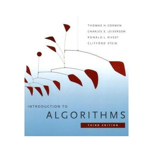 Reference Book Introduction to Algorithms Thomas H. Cormen Charles E.