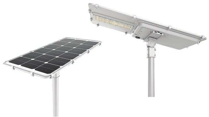 1.2 Solar Panel Information Motion Sensing Solar Panel with 40W Street Light Note: This solar panel system is fitted with undervoltage protection, which disconnects the load at approximately 10.8V.