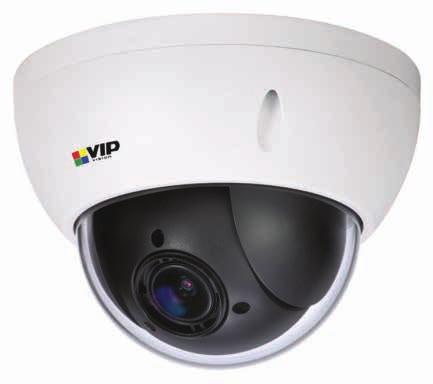 1.3 Camera Information Professional Series 4.0MP 4x Zoom Mini PTZ Dome Note: Camera has been preinstalled with the supplied 128GB microsd card and has been preconfigured to record 4.
