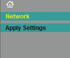 IT staff. 10.) After you are done modifying the IP settings, click <Apply Settings> in the menu bar to the left. NOTE: Be sure all other settings are set to default as shown in Figure 17, page 14. 6.