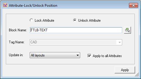 Include Block name, Handle and Drawing name : Enable this option to include the Block name, Handle and Drawing name to export data which is needed for Attribute-Import operation (similar