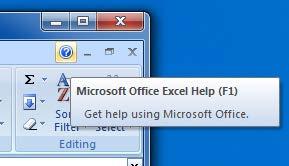 Introduction - Microsoft Excel 2010 Microsoft Excel is a commonly used spreadsheet program.