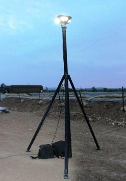 TACTICAL MAST- AND TRIPOD SYSTEMS The steep GmbH has an extensive level of expertise in the system integration of deployable, mobile and highly mobile systems, using commercial off-the-shelf (COTS)