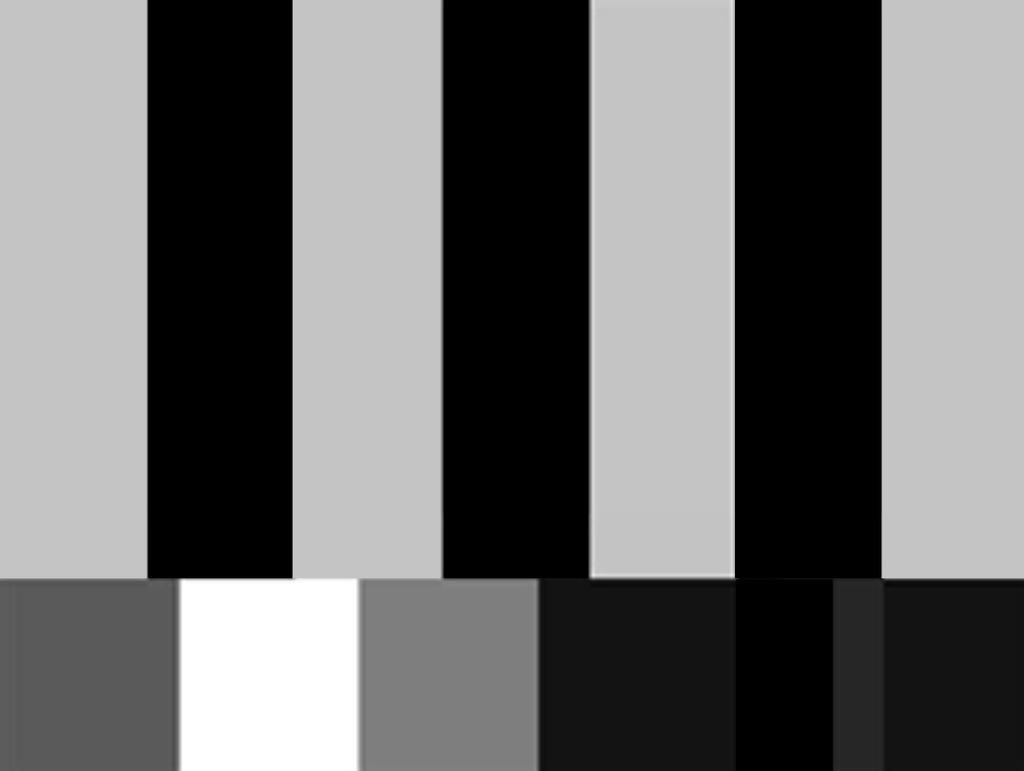 Calibrated color bars in