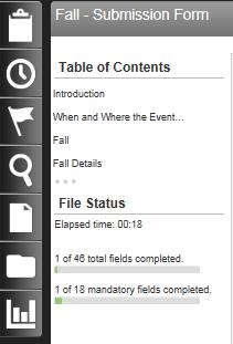 Submitted File File ID# Page Title Table of Contents Collapse Icon File Notifications Click on the section of the form you want to go to Use the left-side widgets to navigate within