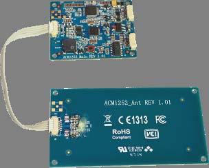 1.0. Intrductin The ACM1252U-Y3 USB NFC Reader Mdule with Detachable Antenna Bard is develped based n the 13.56 MHz cntactless technlgy.