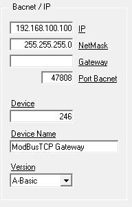NetMask: Enter the IP NetMask for the gateway (supplied by the network administrator).