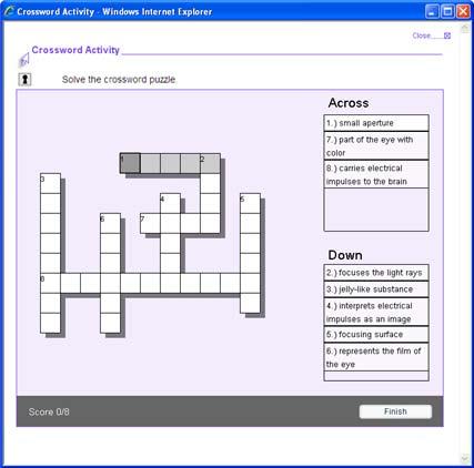Web Browser As mentioned previously, you can designate a certain puzzle to appear each time.