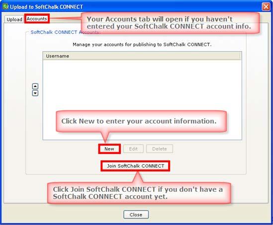 7. If you are uploading an Activity for the first time, you will need to enter information for your